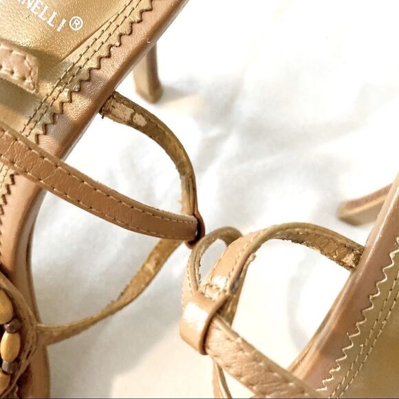 M by Marinelli Riona Beaded Heeled Sandals - Picture 5 of 8